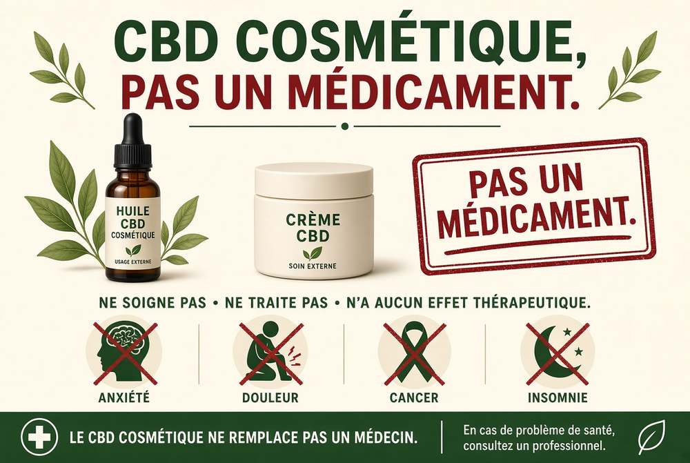 CBD cosmétique
