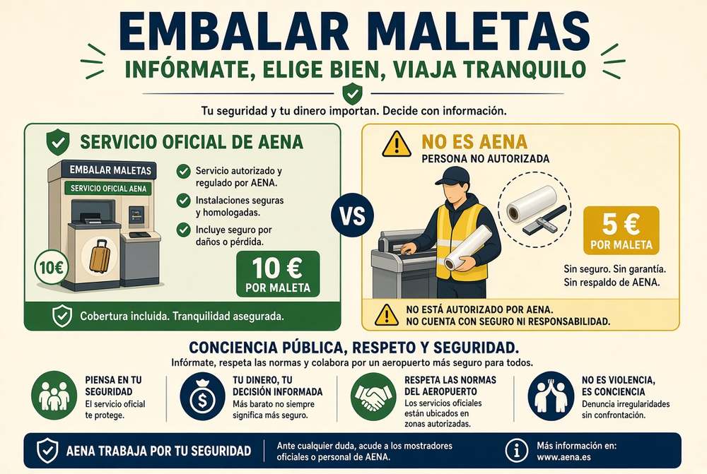 Embalar oficial 10€ vs chaleco 5€