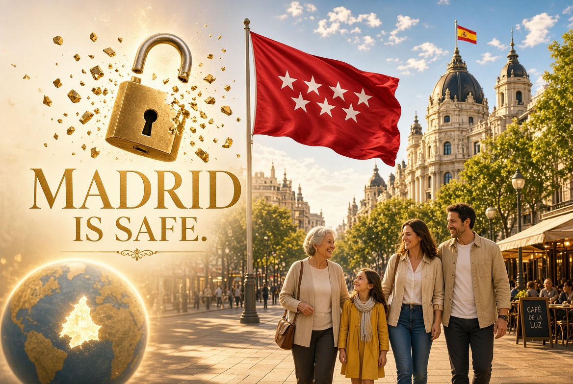 MADRID IS SAFE