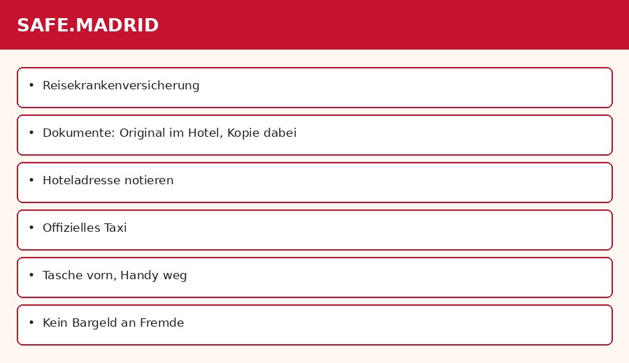 Reisetipps für Madrid