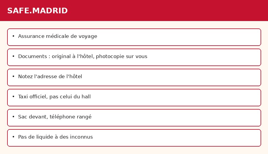 Conseils de voyage à Madrid