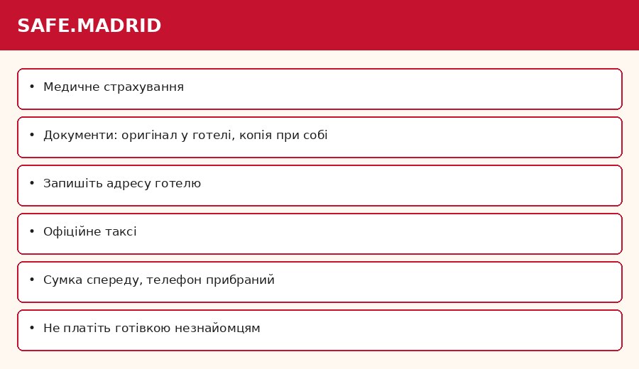 Поради мандрівнику в Мадриді